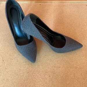 Charles by Charles David Grey Heels Vibram Sole 6 1/2